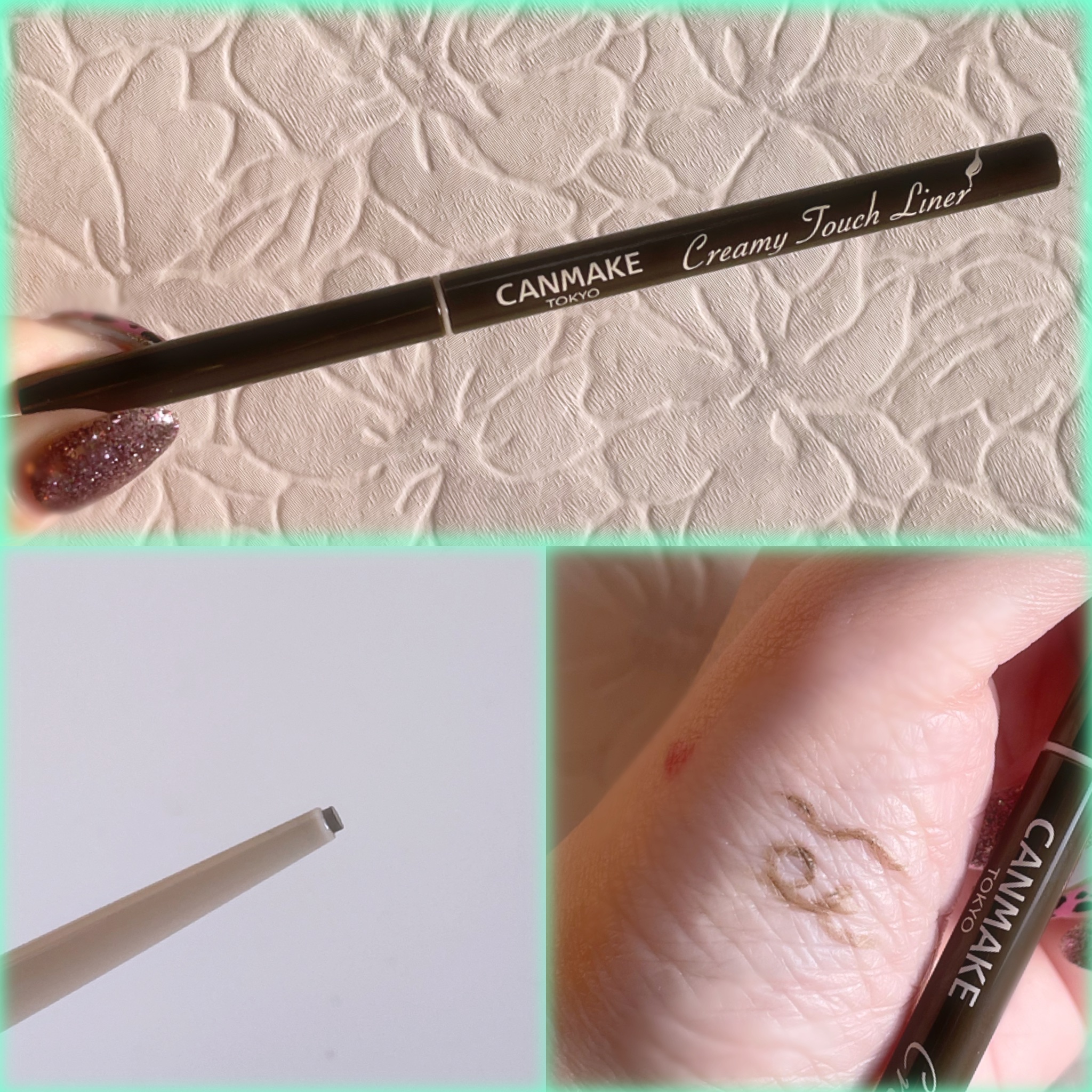 クリーミータッチライナー/キャンメイク/ジェルアイライナーを使ったクチコミ（2枚目）