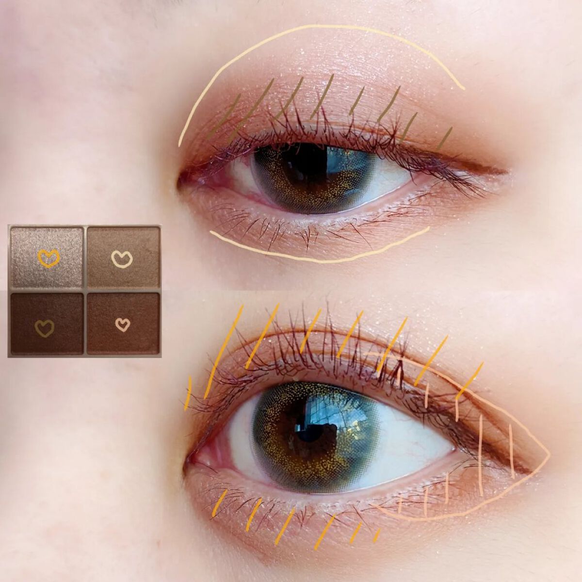 ブラーパウダーティント 02ラシットオレンジ/EGLIPS/リップティントを使ったクチコミ（2枚目）