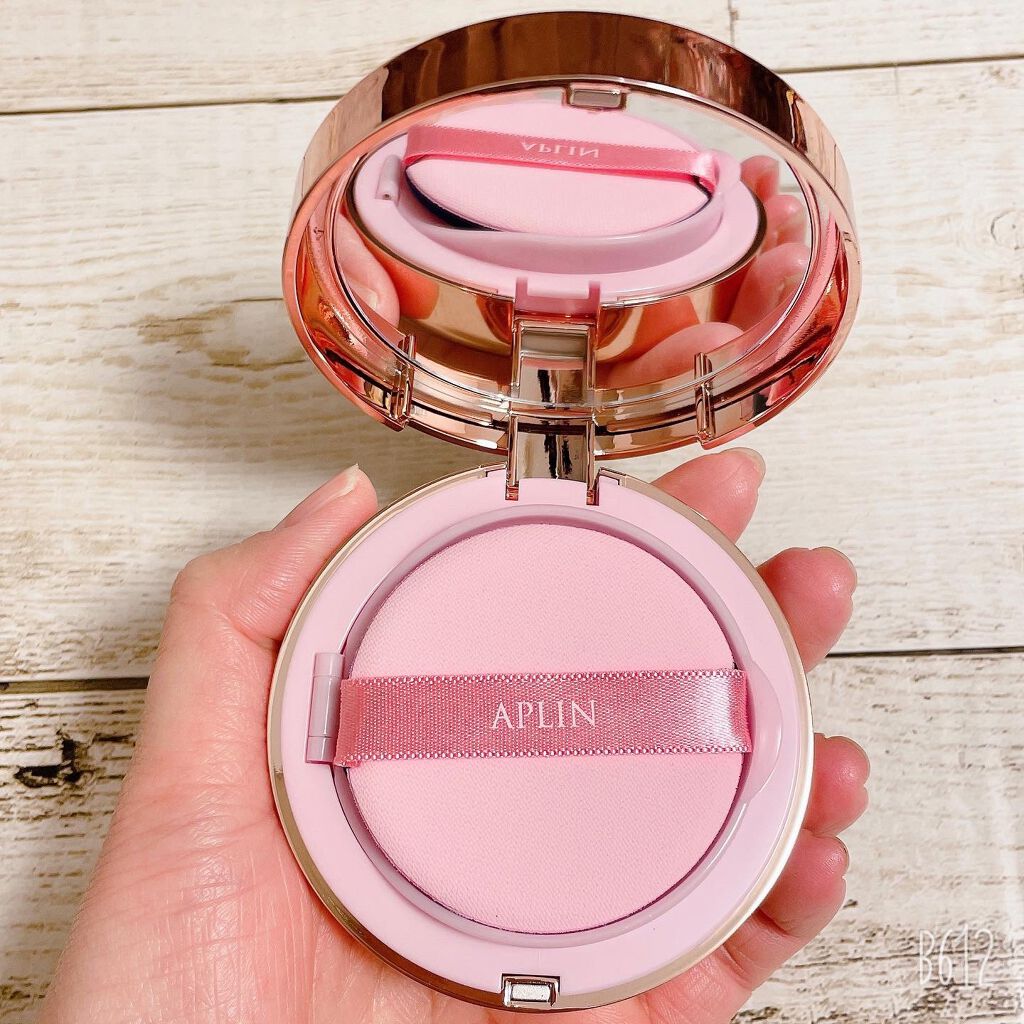 ピンクティーツリーカバークッション/APLIN/クッションファンデーションを使ったクチコミ（3枚目）