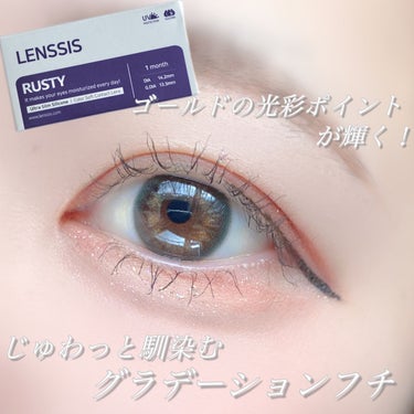 ラスティシリーズ ラスティグレー/LENSSIS/カラーコンタクトレンズの画像