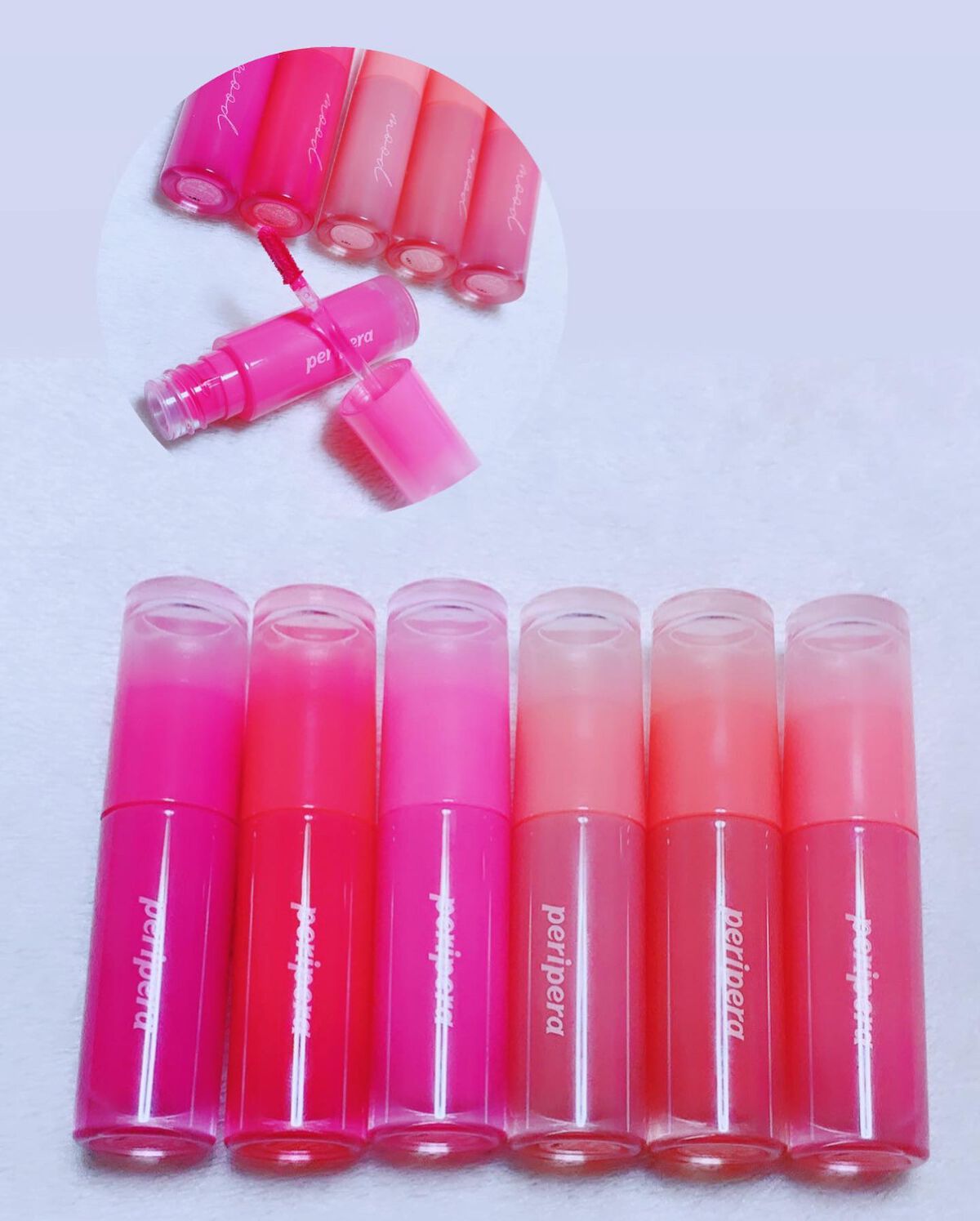 ペリペラ インク ムード グロイ ティント/PERIPERA/リップティントを使ったクチコミ（2枚目）