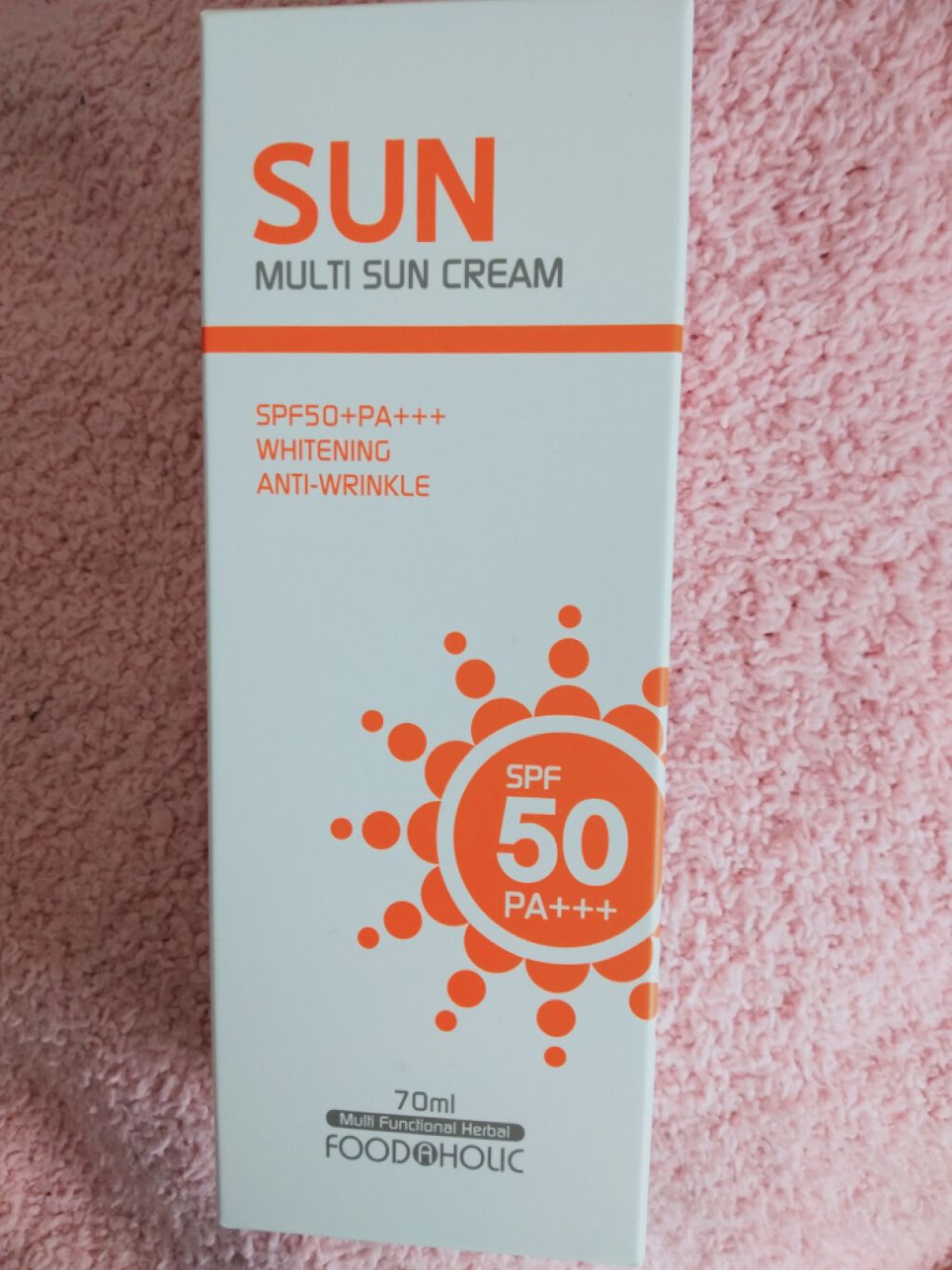 Multi サンクリーム/FOOD A HOLIC /日焼け止めクリームを使ったクチコミ（2枚目）