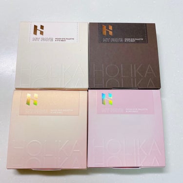 マイフェイブムードアイパレット 9カラー/HOLIKA HOLIKA/アイシャドウパレットを使ったクチコミ（4枚目）