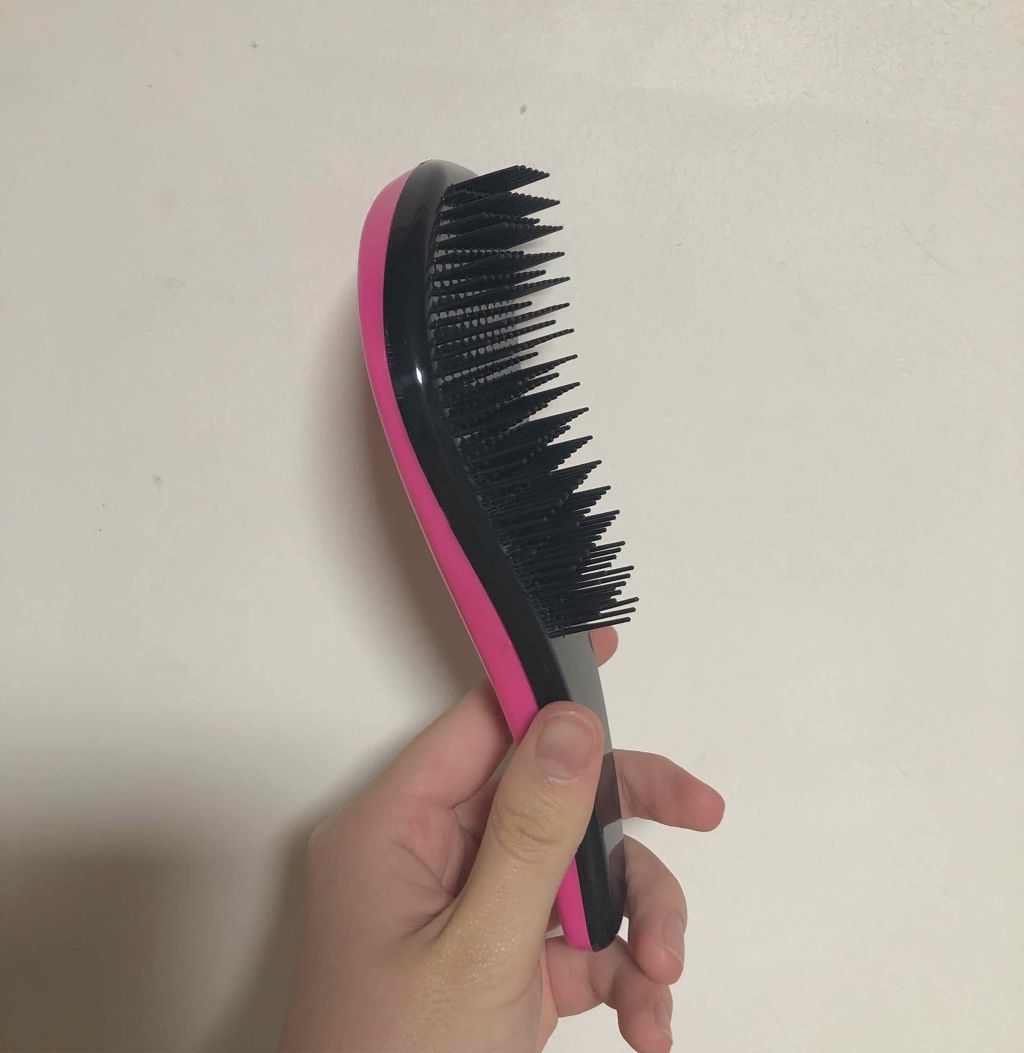 立体ヘアブラシ/DAISO/ヘアブラシを使ったクチコミ(3枚目)