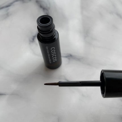 ロングラスティングアイライナー ブラウンブラック/COSCOS/リキッドアイライナーを使ったクチコミ(3枚目)