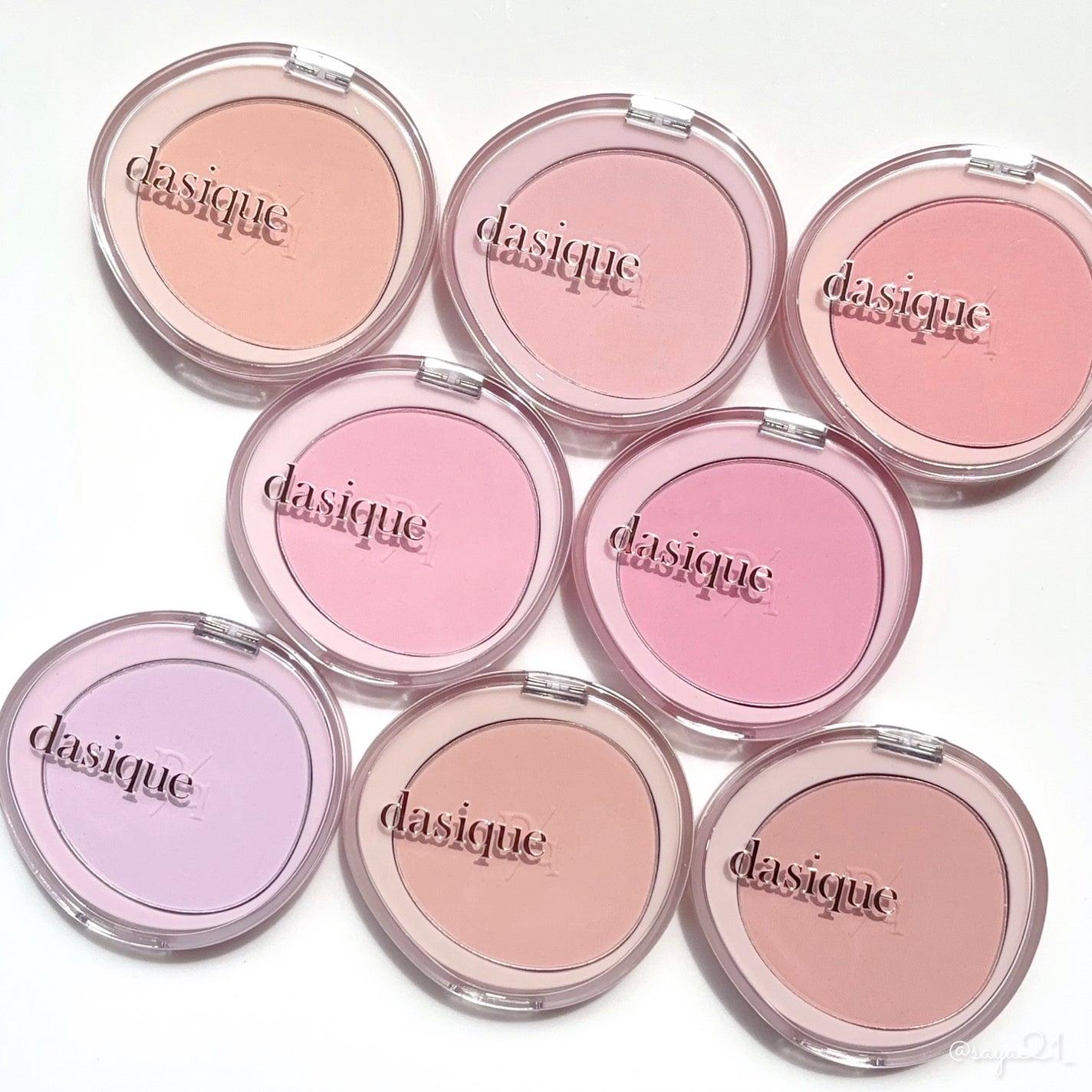 ソフトブラーチーク/dasique/パウダーチークを使ったクチコミ(1枚目)