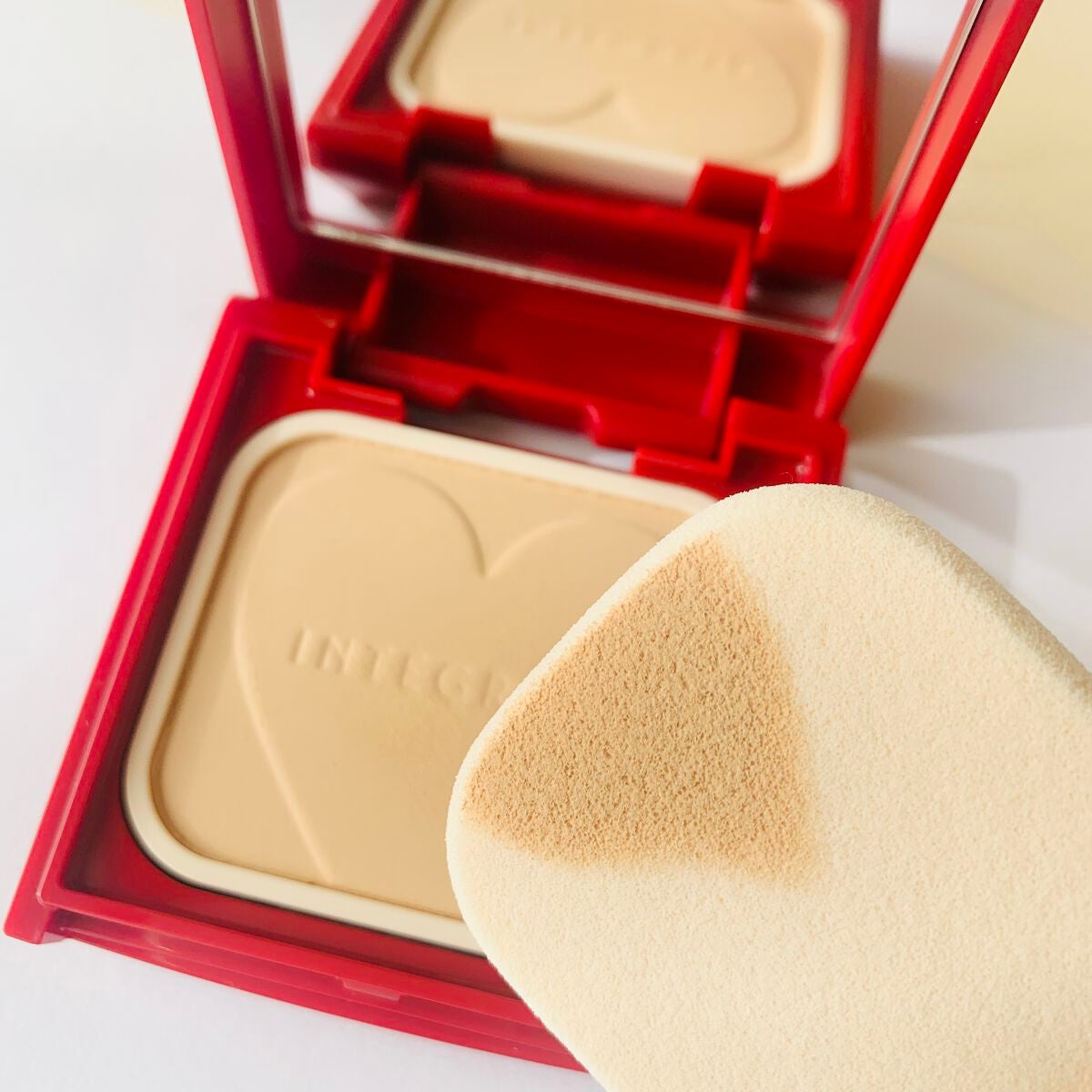 プロフィニッシュファンデーション/インテグレート/パウダーファンデーションを使ったクチコミ(4枚目)