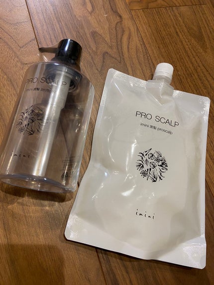 imini プロスカルプ(詰め替え用)/imini/サロンシャンプーを使ったクチコミ(1枚目)