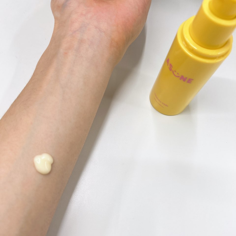 ビタミンミルク/ASUNE /乳液を使ったクチコミ（2枚目）