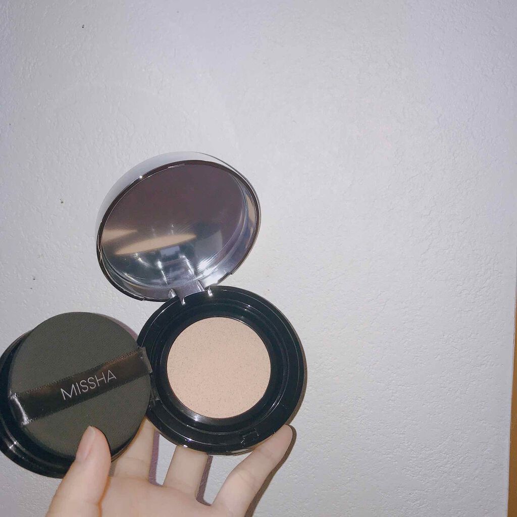 Ｍ クッションファンデーション（ネオカバー）/MISSHA/クッションファンデーションを使ったクチコミ（2枚目）