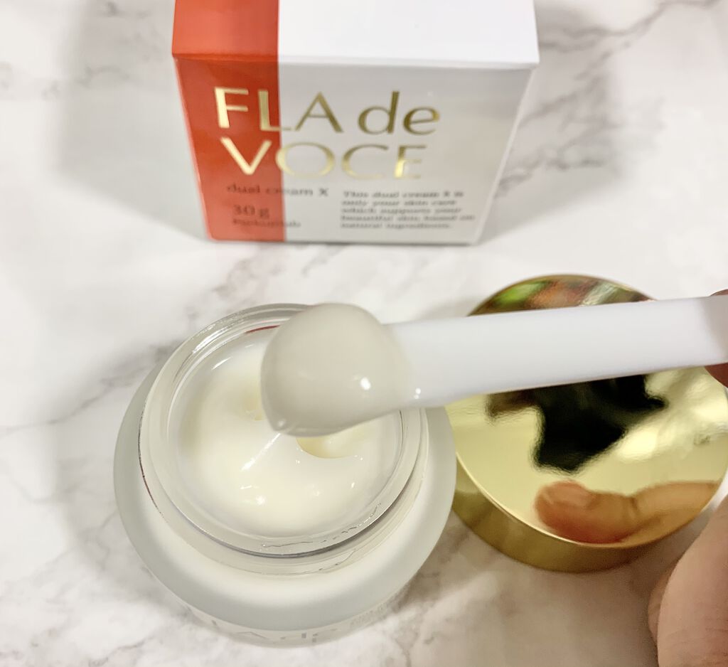 デュアル クリーム X/FLA de VOCE/フェイスクリームを使ったクチコミ（3枚目）