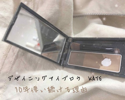 ケイト デザイニングアイブロウ3D/KATE/パウダーアイブロウを使ったクチコミ(1枚目)