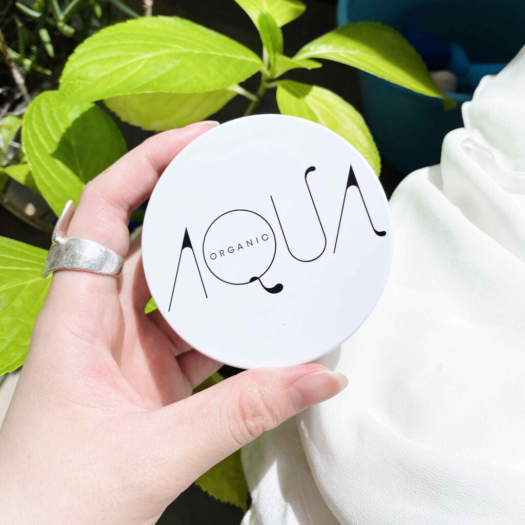 オーガニッククッションコンパクト/アクア・アクア/クッションファンデーションを使ったクチコミ(1枚目)