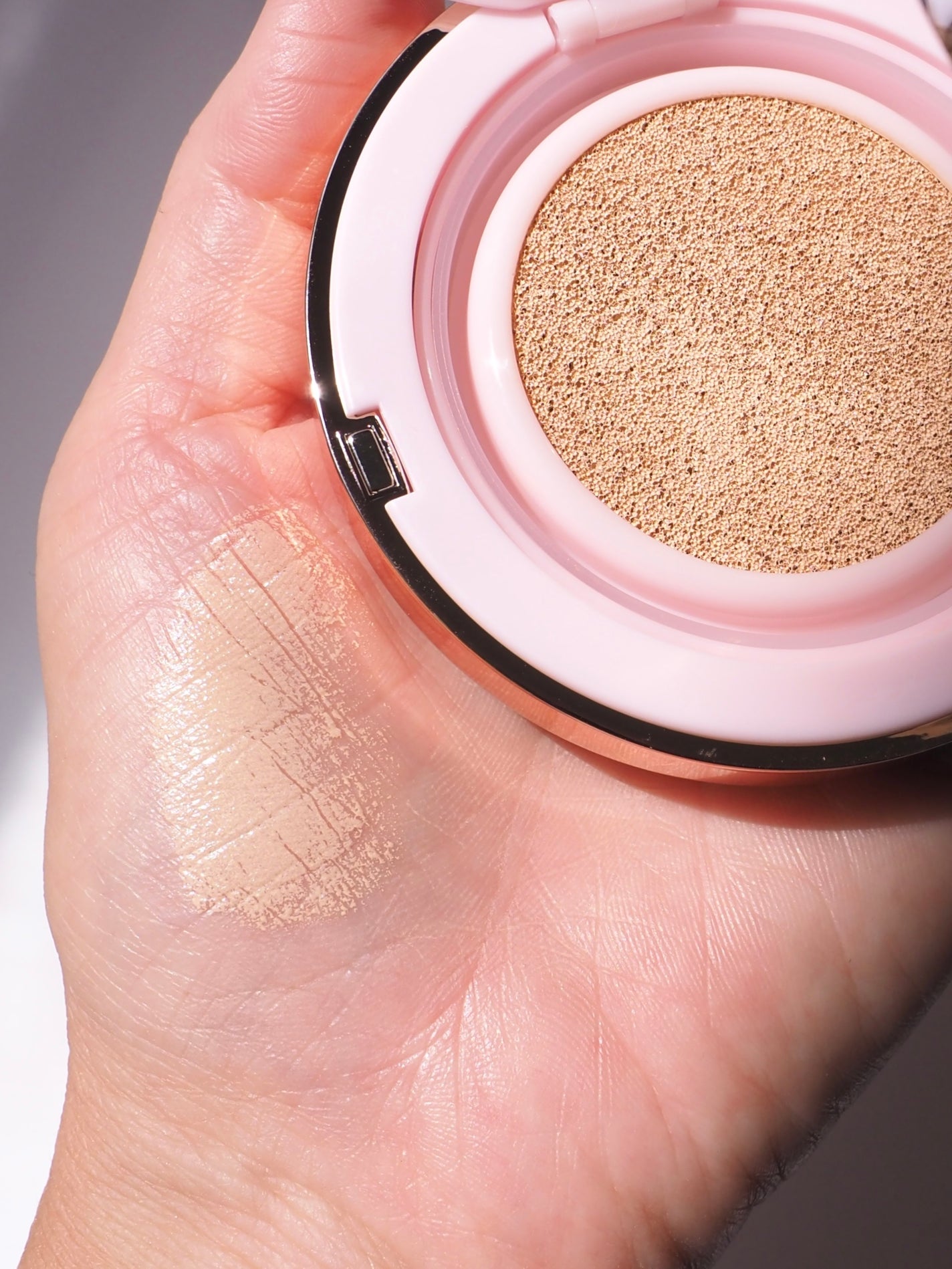 ピンクティーツリーカバークッション/APLIN/クッションファンデーションを使ったクチコミ(4枚目)