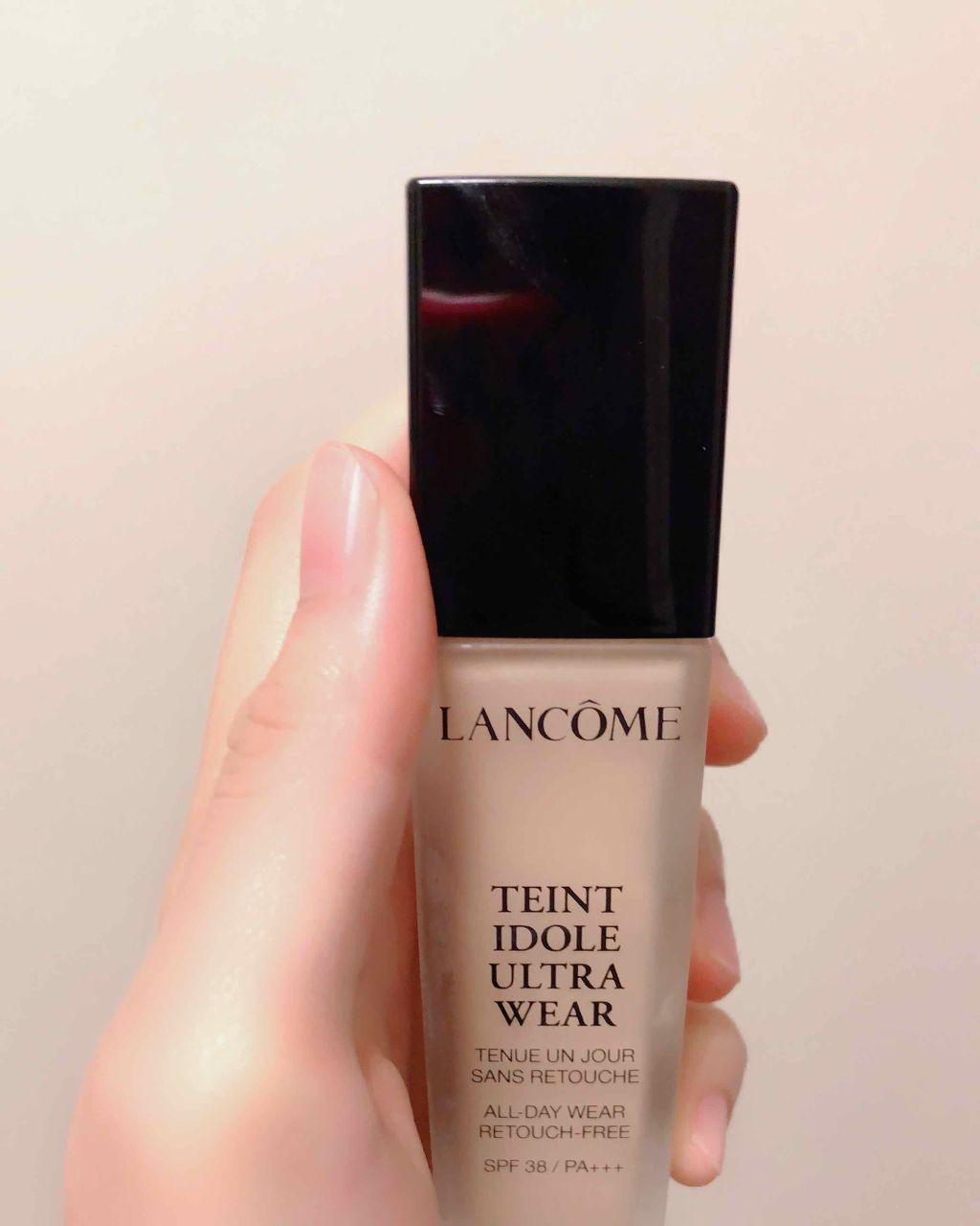 タンイドル ウルトラ ウェア リキッド/LANCOME/リキッドファンデーションを使ったクチコミ（1枚目）