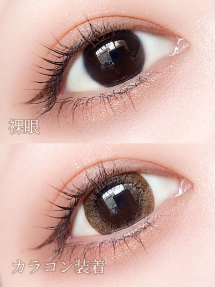 デコラティブアイズ UVモイスト/Decorative Eyes/カラーコンタクトレンズを使ったクチコミ(3枚目)