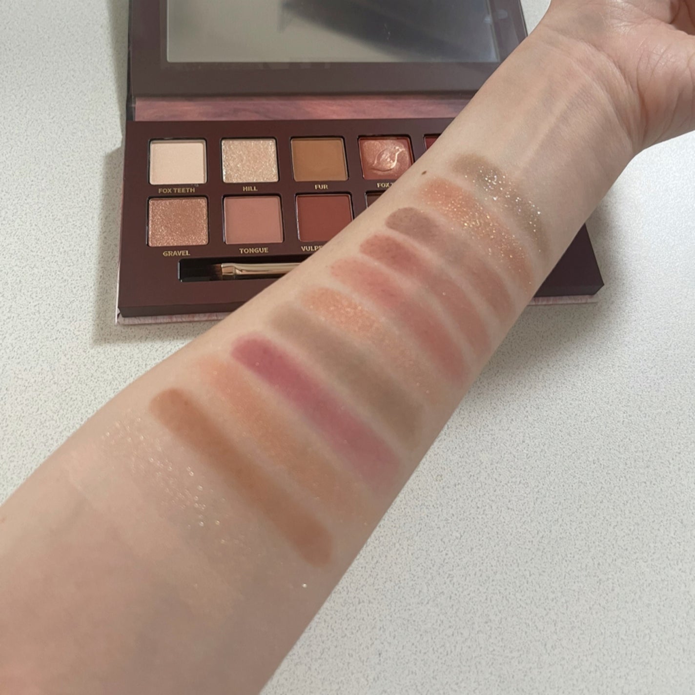 エクスプローラ12色 動物アイシャドウパレット/PERFECT DIARY/アイシャドウパレットを使ったクチコミ(3枚目)