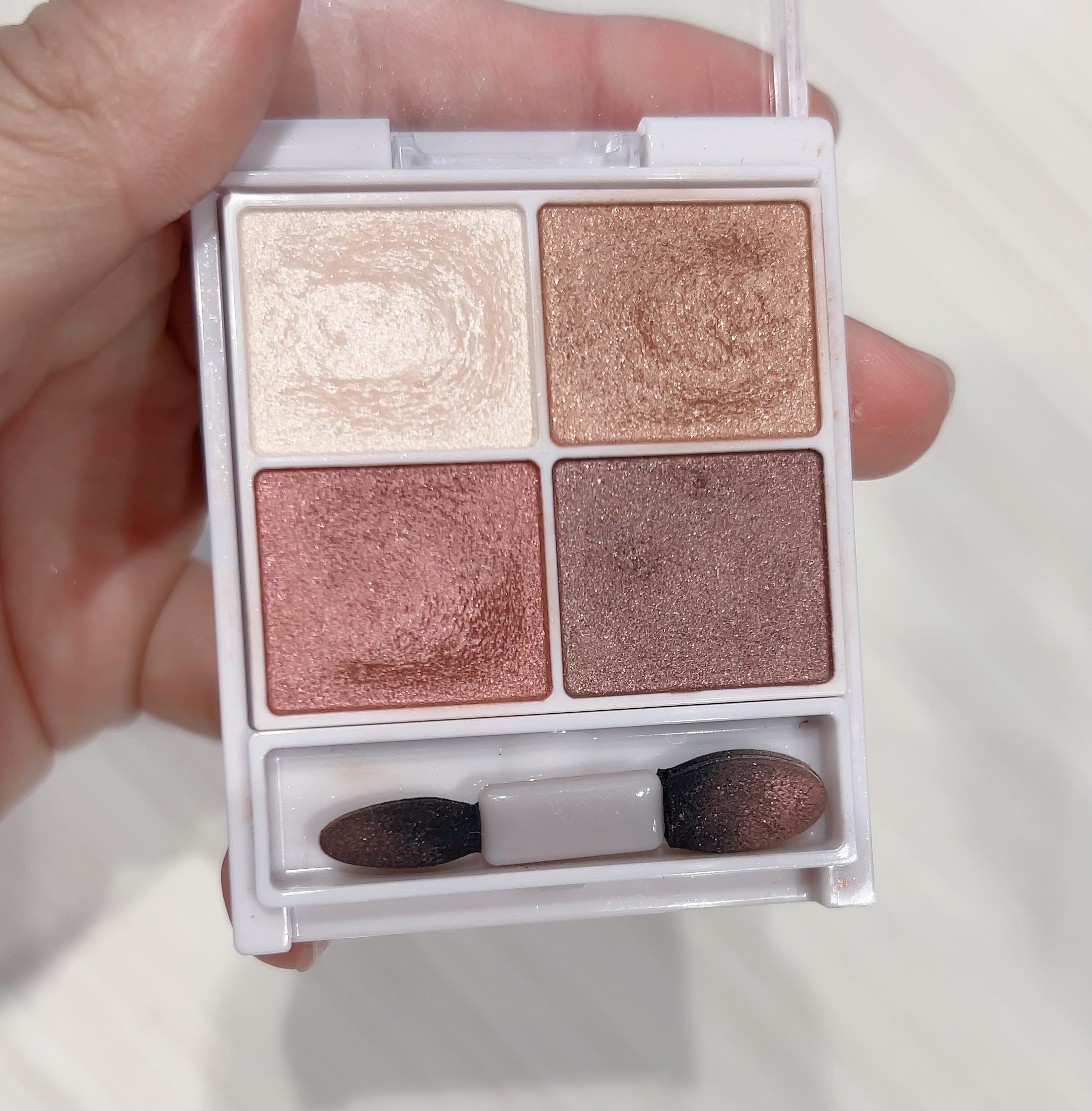 シルキースフレアイズ/キャンメイク/アイシャドウパレットを使ったクチコミ（2枚目）