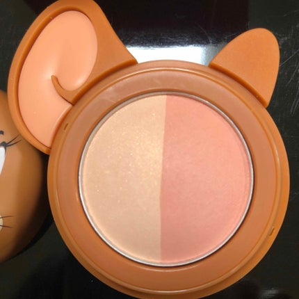 ラッキーフレンズ 2トーンチーク/ETUDE/パウダーチークを使ったクチコミ(2枚目)