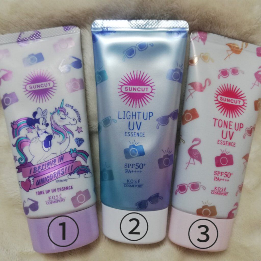 トーンアップUV エッセンス/サンカット®/日焼け止めローションを使ったクチコミ（2枚目）