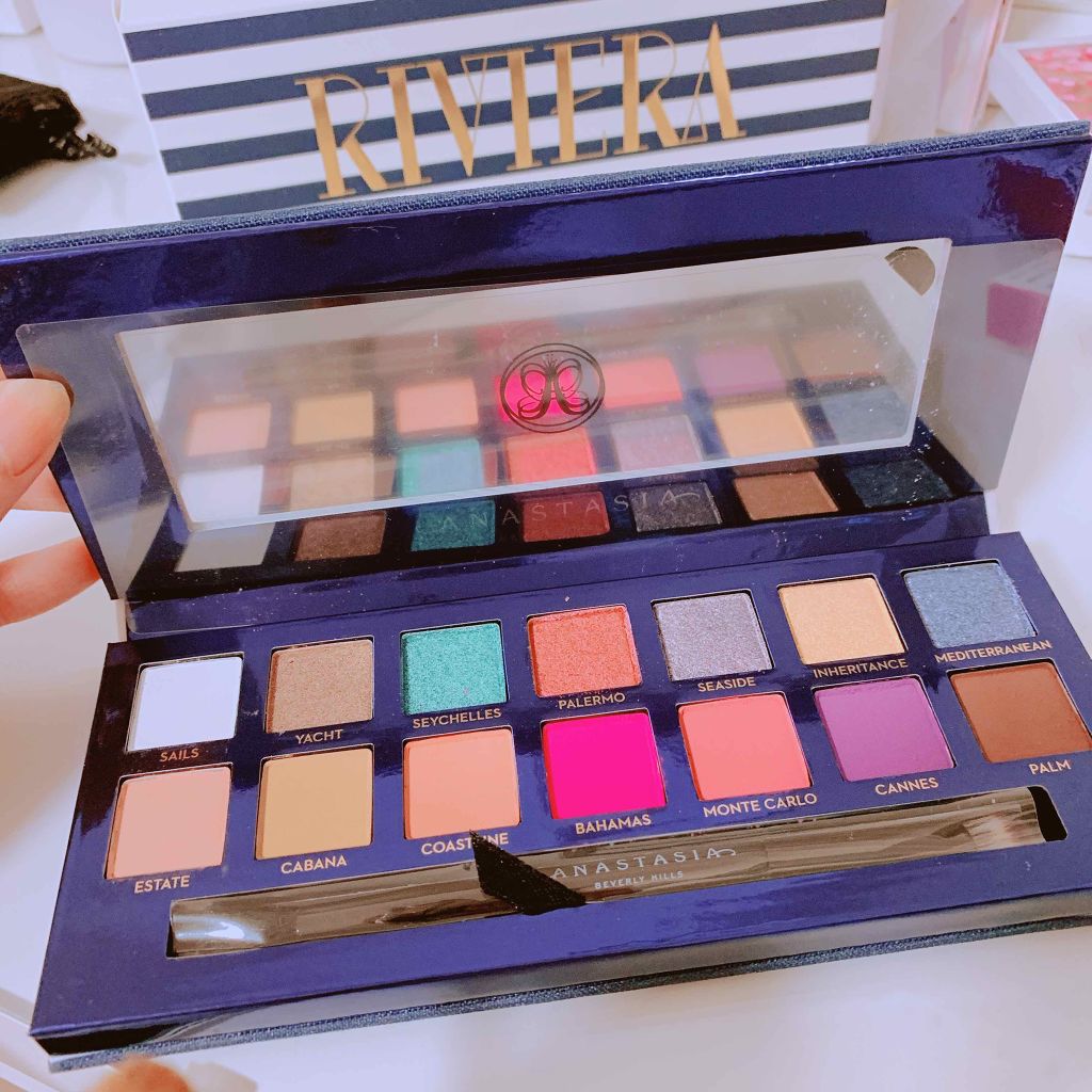 RIVIERA/アナスタシア ビバリーヒルズ/アイシャドウパレットを使ったクチコミ(1枚目)