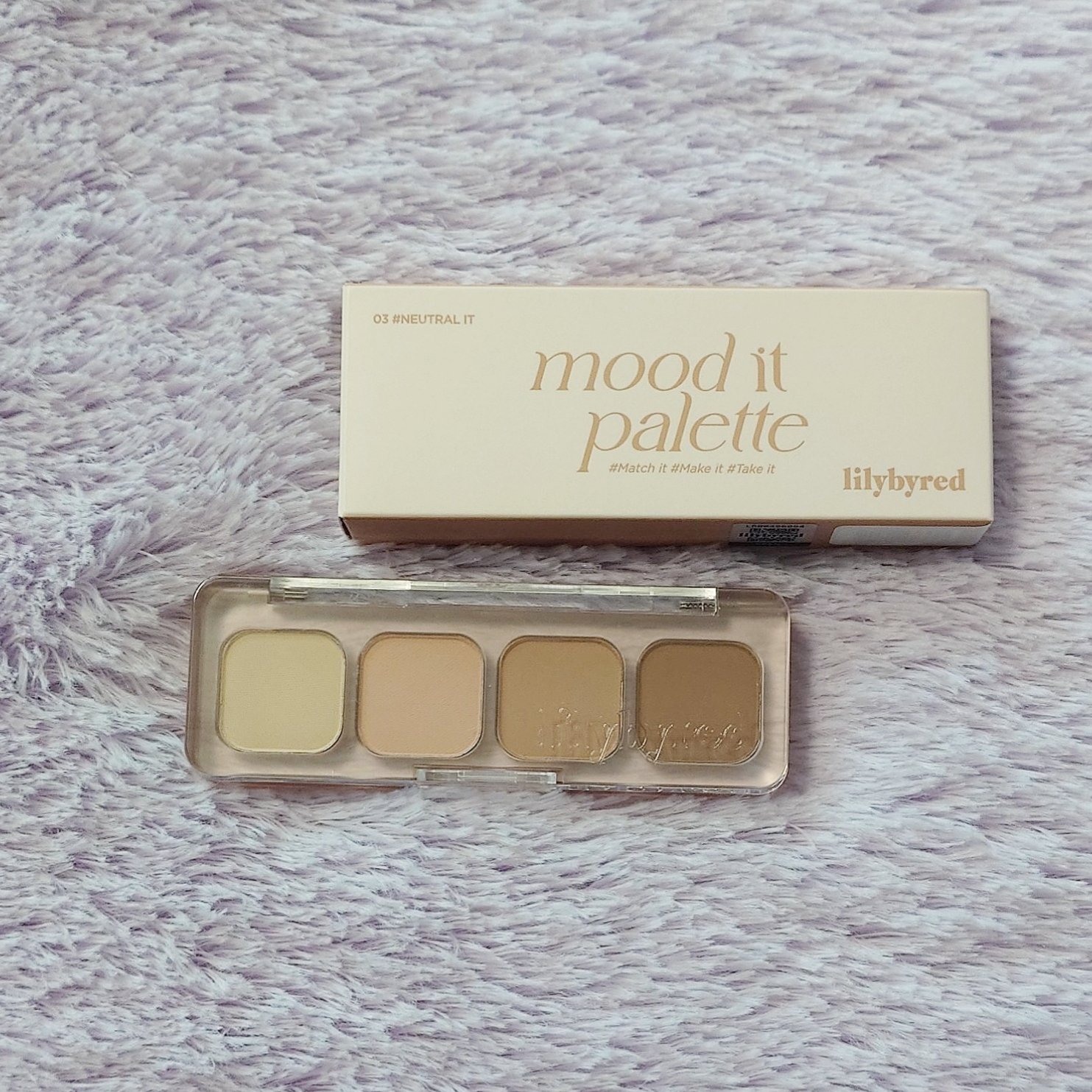 ムードイットパレット 03  Mute it/lilybyred/マルチパレットを使ったクチコミ（1枚目）