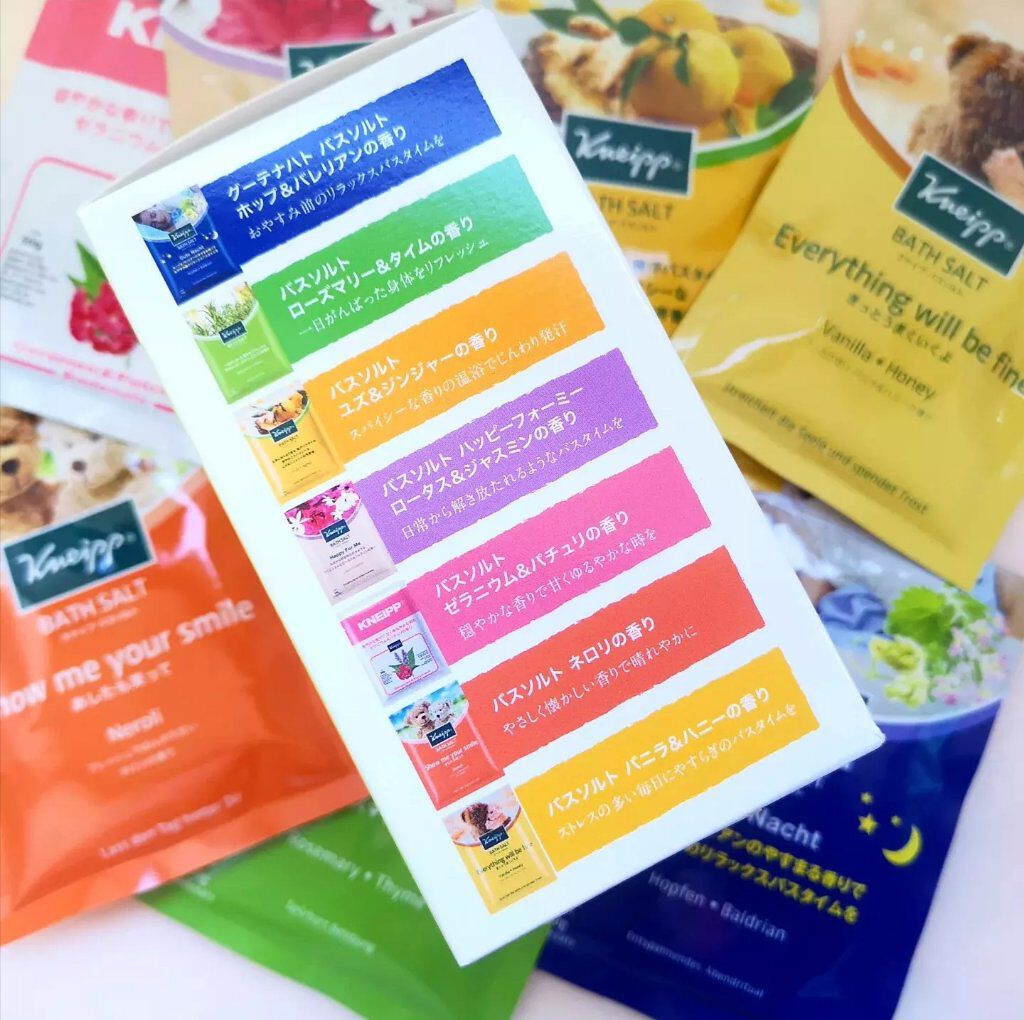 バスソルト ローズマリー&タイムの香り/クナイプ/無機塩系入浴剤を使ったクチコミ(5枚目)