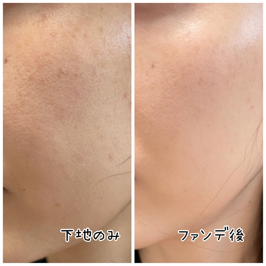 プリズム・リーブル・スキンケアリング・グロウ/GIVENCHY/リキッドファンデーションを使ったクチコミ(2枚目)