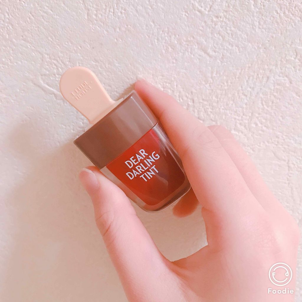 ディアダーリン ウォータージェルティント (アイスティント)/ETUDE/口紅を使ったクチコミ(1枚目)