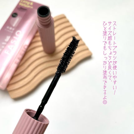 まつパ級 フィルム マスカラ (ロング&ボリューム)/FASIO/マスカラを使ったクチコミ(3枚目)