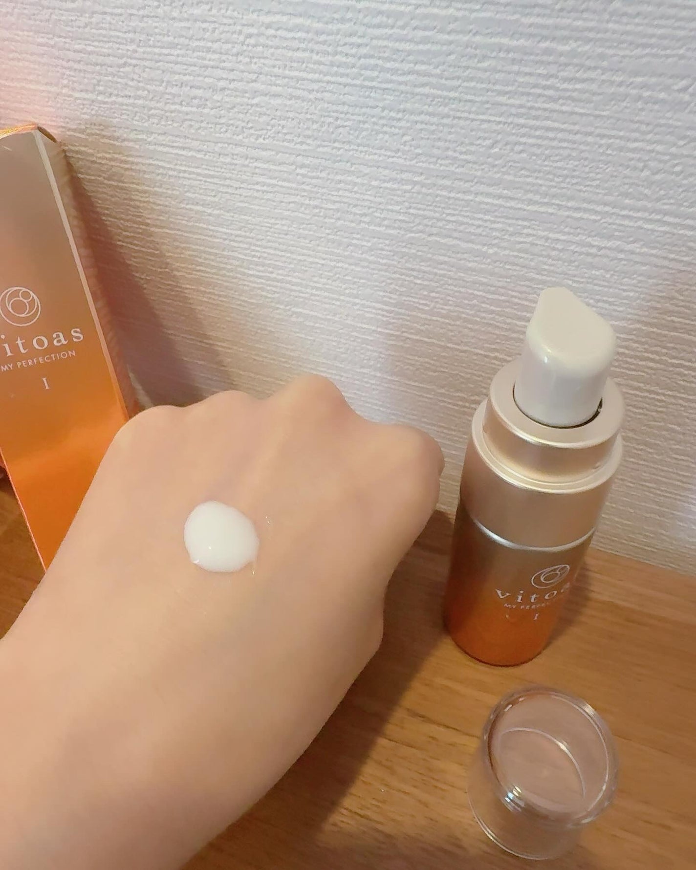 vitoas(ビトアス) マイパーフェクション I しっとり/vitoas/美容液を使ったクチコミ(4枚目)