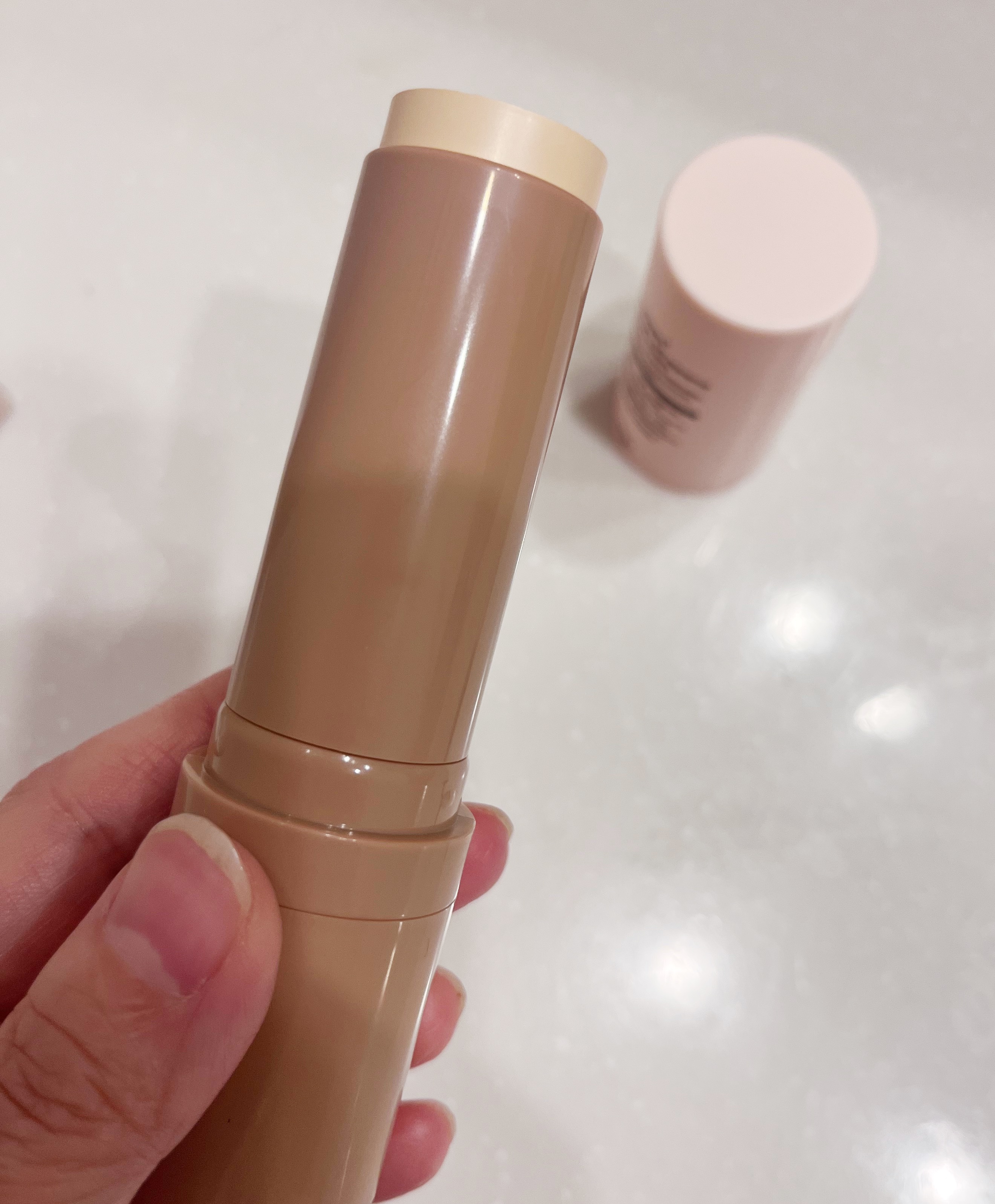 ヴィーガンナチュラルカバースティックファンデーション/DERMASHARE/その他ファンデーションを使ったクチコミ（2枚目）