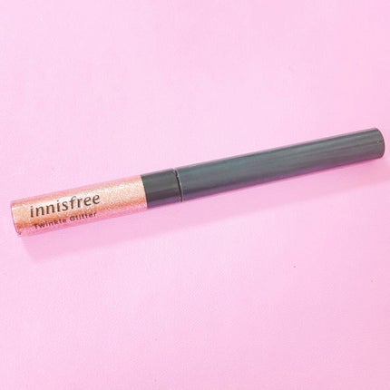 トゥインクル グリッター/innisfree/リキッドアイライナーを使ったクチコミ(1枚目)
