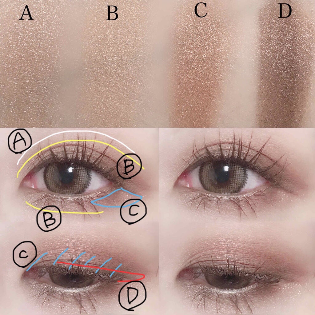 スキニーリッチシャドウ/excel/アイシャドウパレットを使ったクチコミ(3枚目)