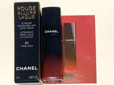 ルージュ アリュール ラック 80 タイムレス/CHANEL/口紅を使ったクチコミ（1枚目）