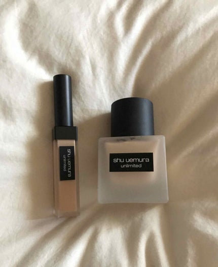 (旧)アンリミテッド ラスティング フルイド/shu uemura/リキッドファンデーションを使ったクチコミ(1枚目)