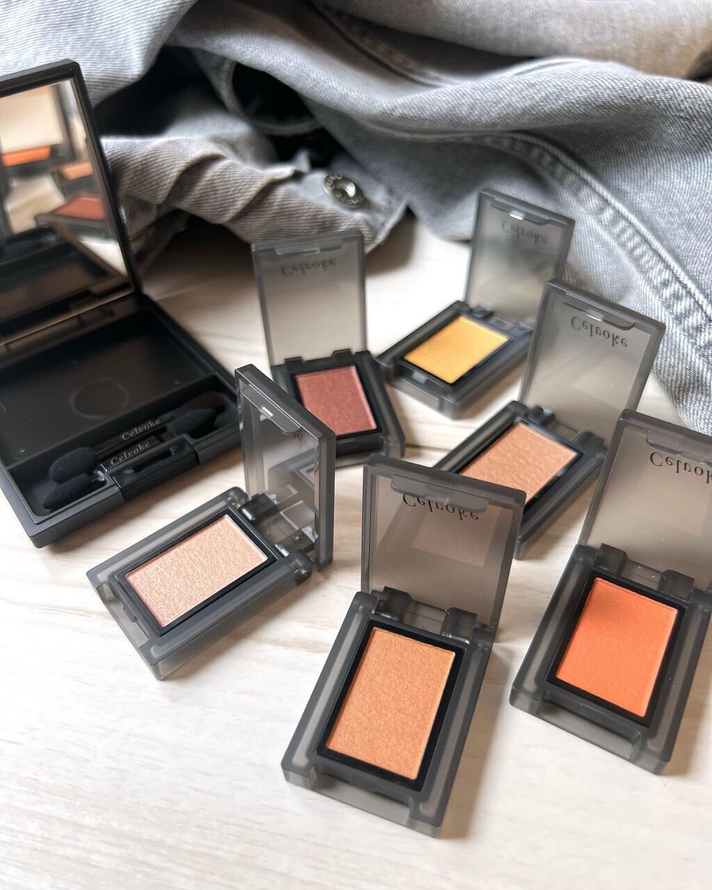 セルヴォーク ヴォランタリー アイズ/Celvoke/単色アイシャドウを使ったクチコミ(2枚目)