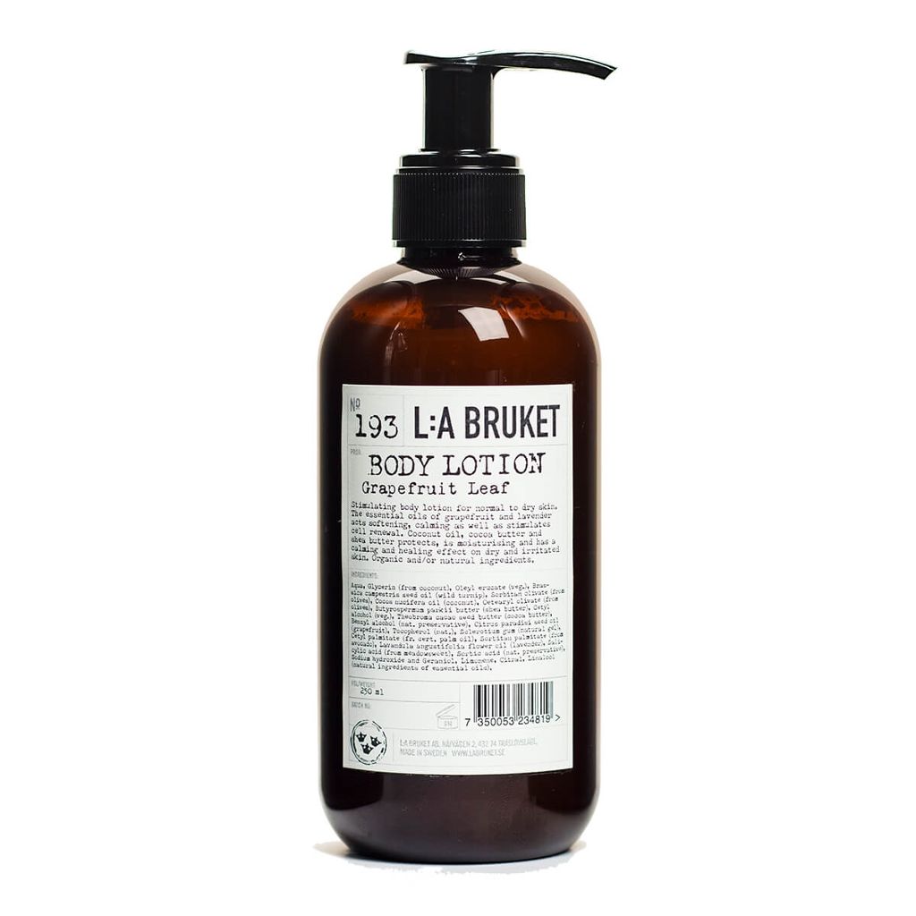 LA BRUKET（ラ・ブルケット） 193 ボディローション グレープフルーツ  リーフ