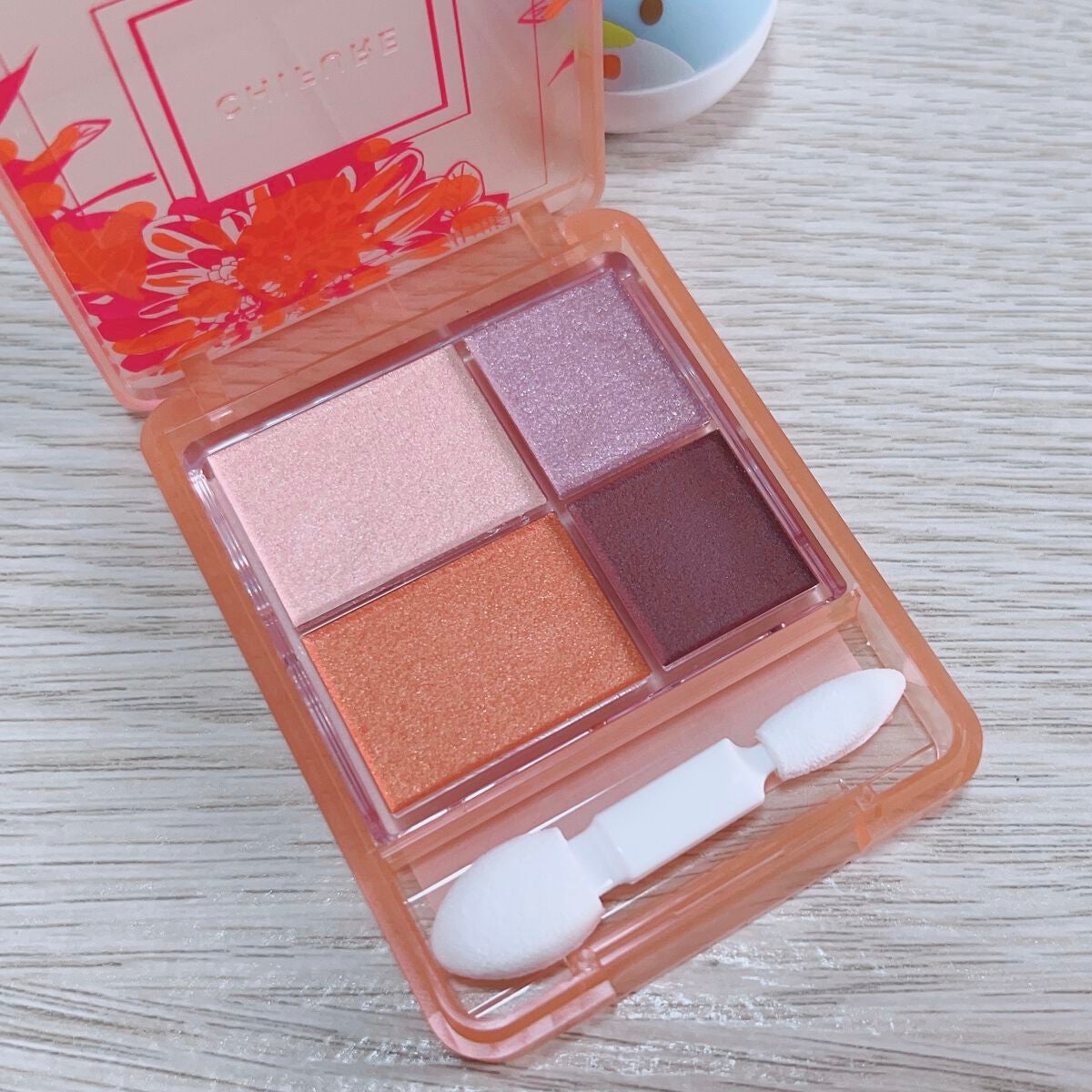 グラデーション アイシャドウ/ちふれ/アイシャドウパレットを使ったクチコミ(4枚目)