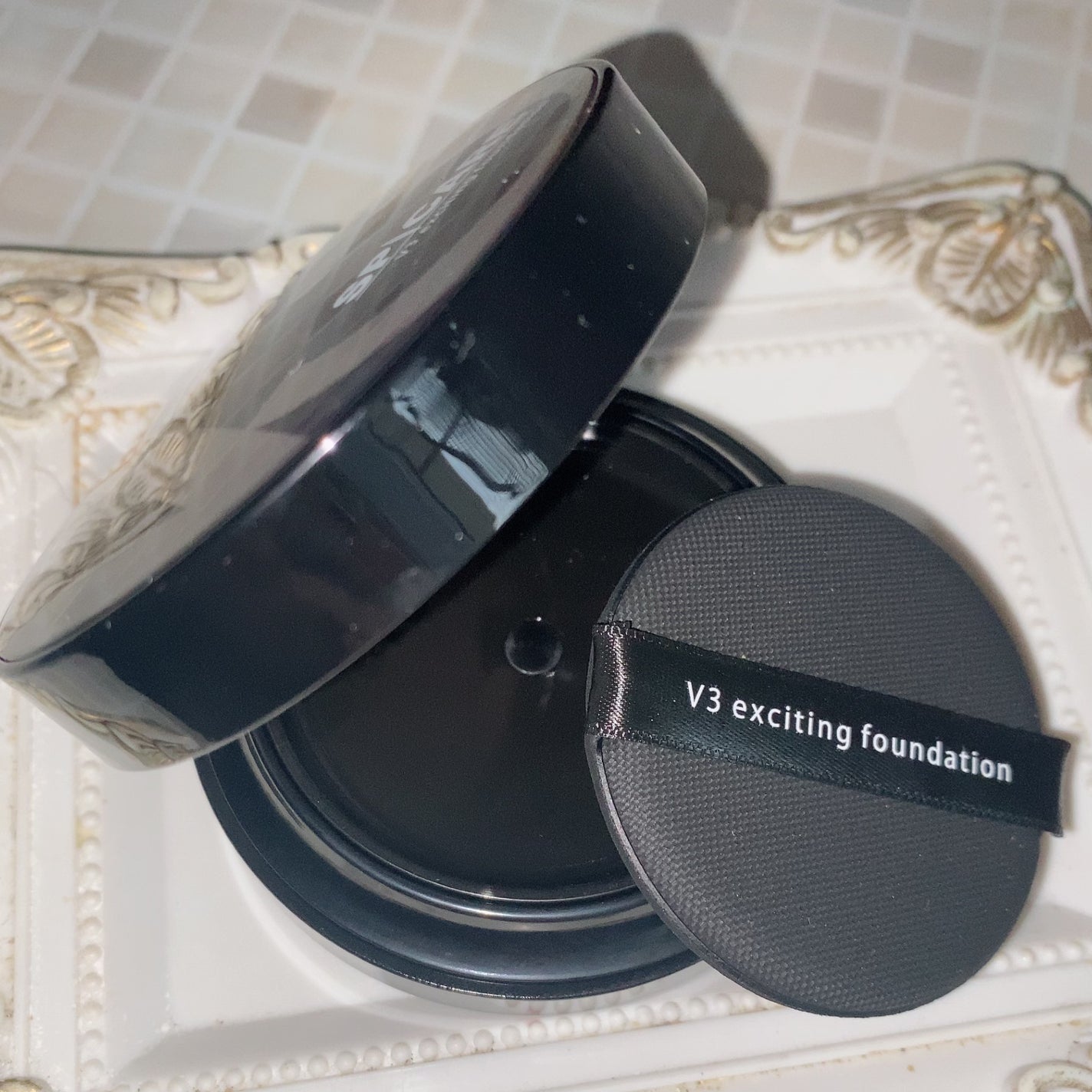 V3 エキサイティングファンデーション/SPICARE/クッションファンデーションを使ったクチコミ(2枚目)