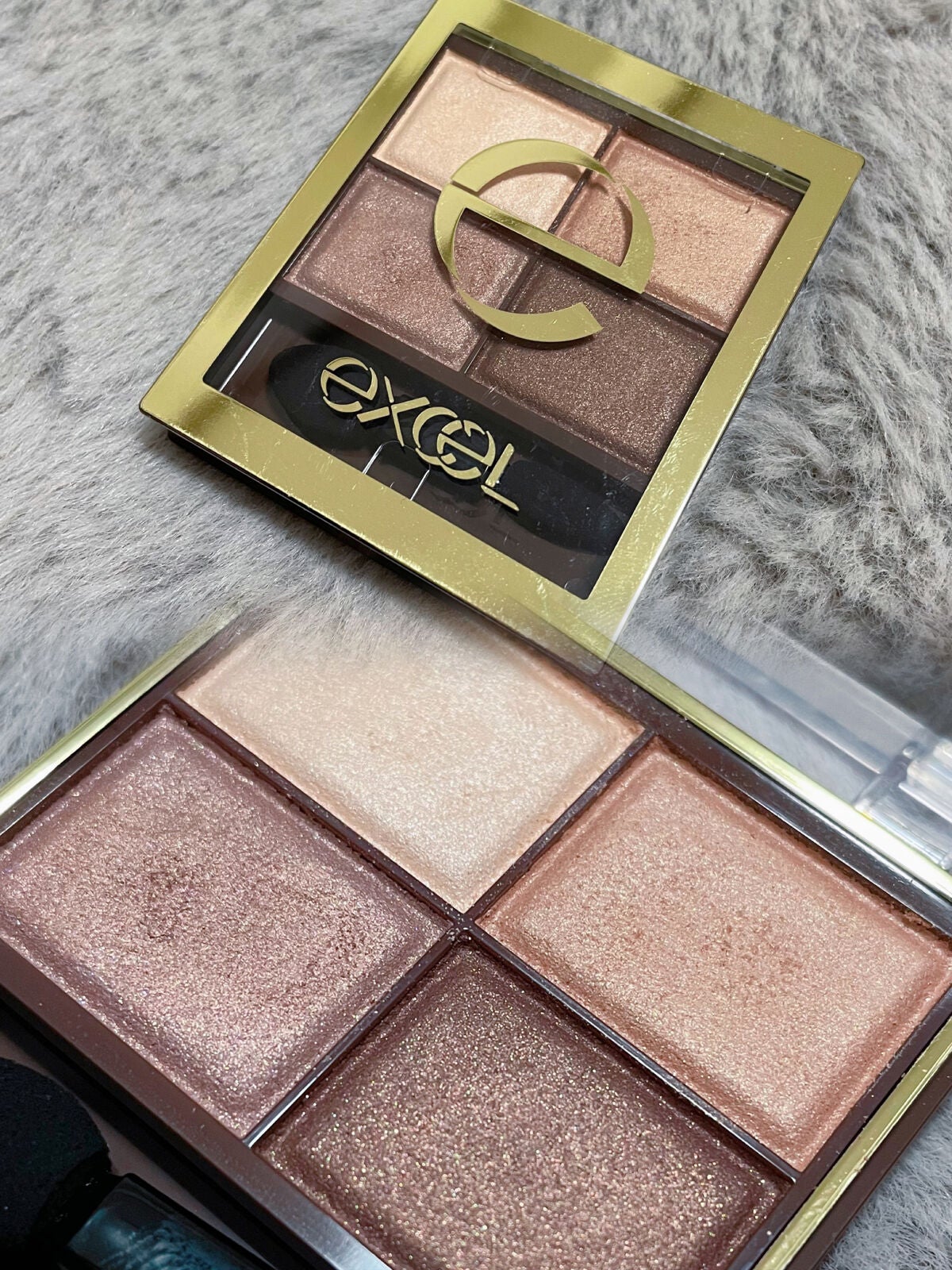 スキニーリッチシャドウ/excel/アイシャドウパレットを使ったクチコミ(3枚目)