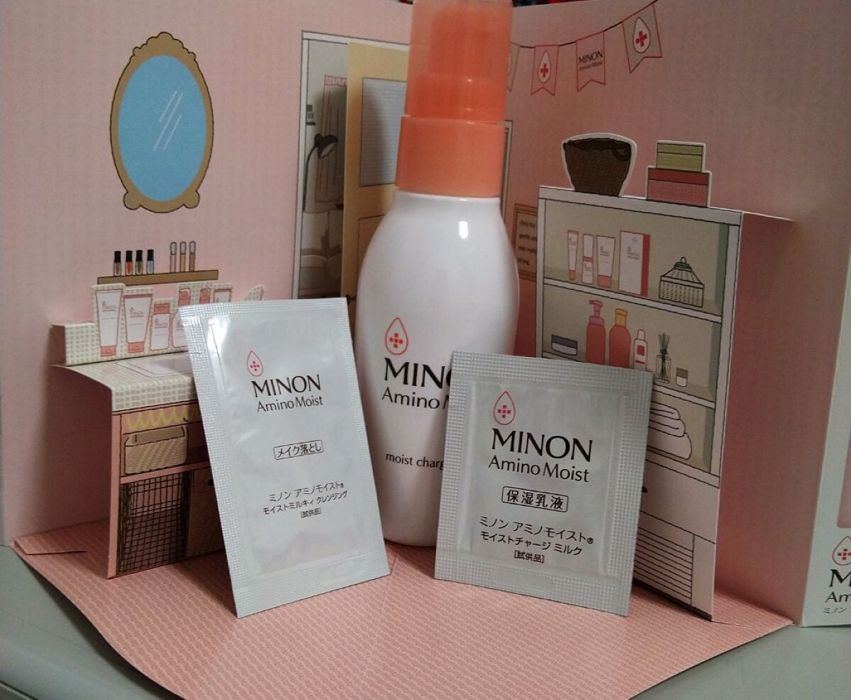 ミノン アミノモイスト モイストミルキィ クレンジング/ミノン/ミルククレンジングを使ったクチコミ(1枚目)