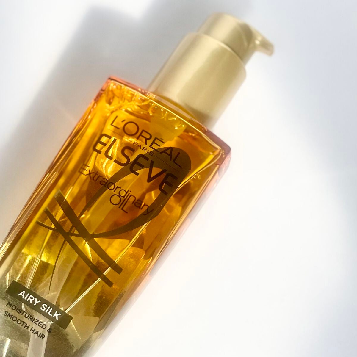 ロレアル パリ エクストラオーディナリー オイル エアリー シルク/ロレアル パリ/ヘアオイルを使ったクチコミ(2枚目)