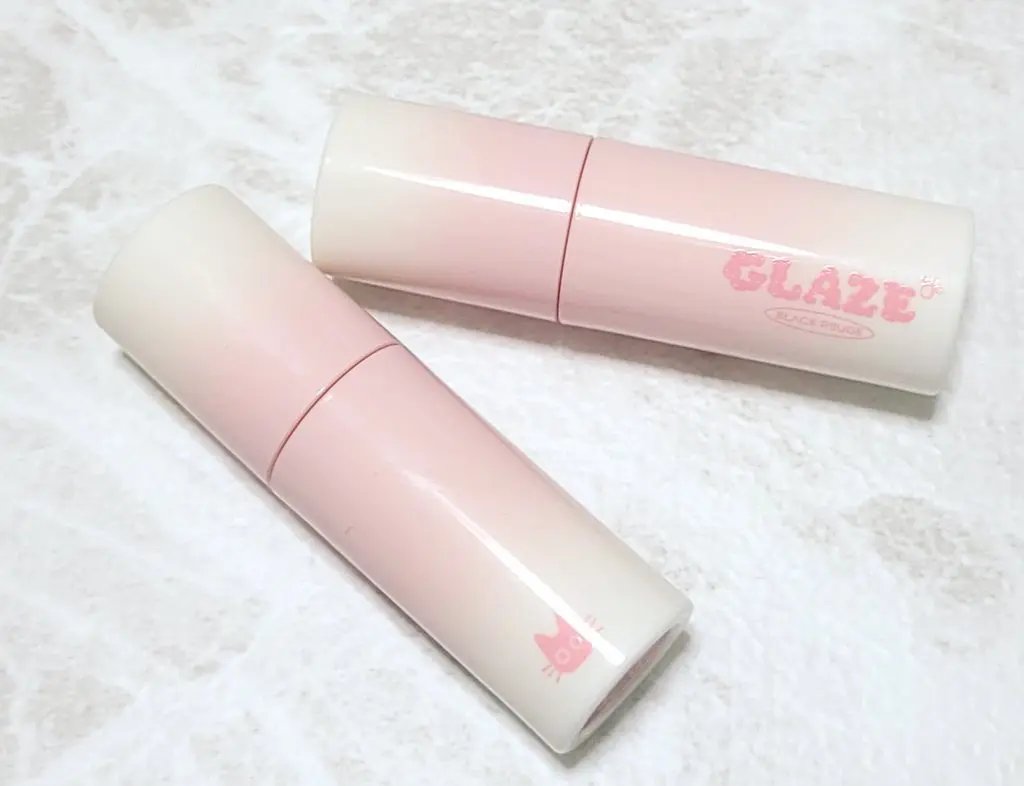 チュイリップグレイズ GZ03 ローズベベ/BLACK ROUGE/リップグロスを使ったクチコミ（2枚目）