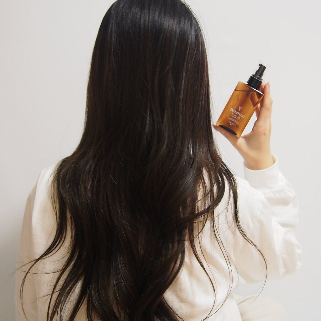 オーガニックヘアオイル フレッシュティーの香り/ハーバルリーフ/ヘアオイルを使ったクチコミ(3枚目)