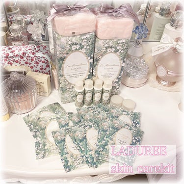 🦢
.
.
.
LADUREE

＊2021スキンケアキット＊

.
.
.
◆ローズエッセンスウォーター

◆ローズエッセンスエマルジョン

ローズエッセンスクレンジングウォーター
ローズエッセンスウ