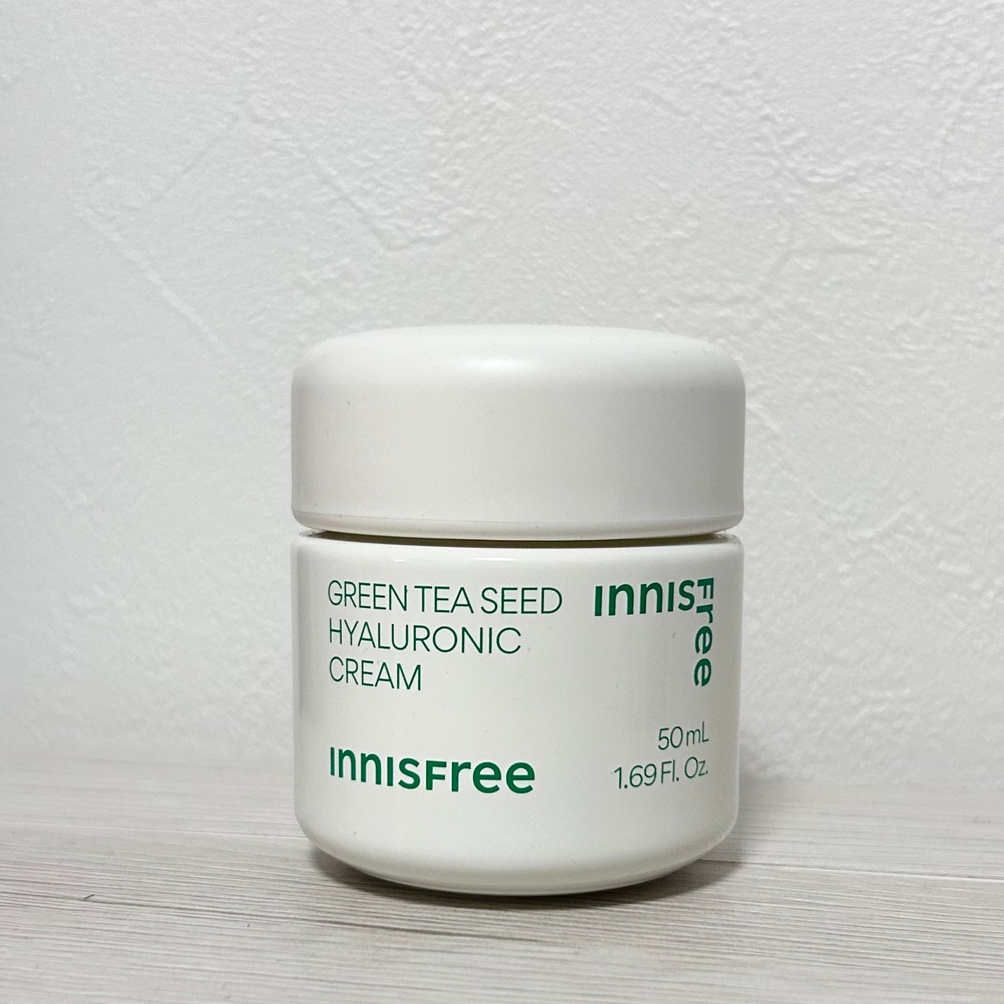 グリーンティーシード ヒアルロン クリーム/innisfree/フェイスクリームを使ったクチコミ(1枚目)