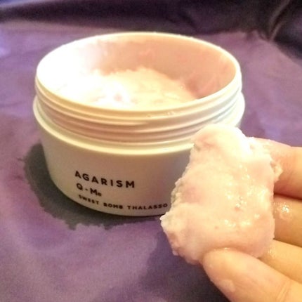 Q+Me スウィート ボム タラソ スクラブ/AGARISM/バスト・ヒップケアを使ったクチコミ(4枚目)