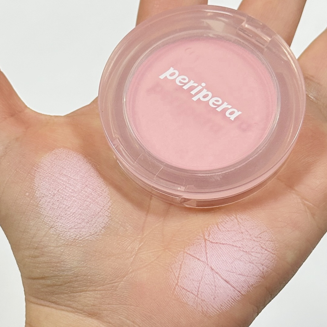 ピュア ブラッシュド サンシャイン チーク/PERIPERA/パウダーチークを使ったクチコミ（1枚目）