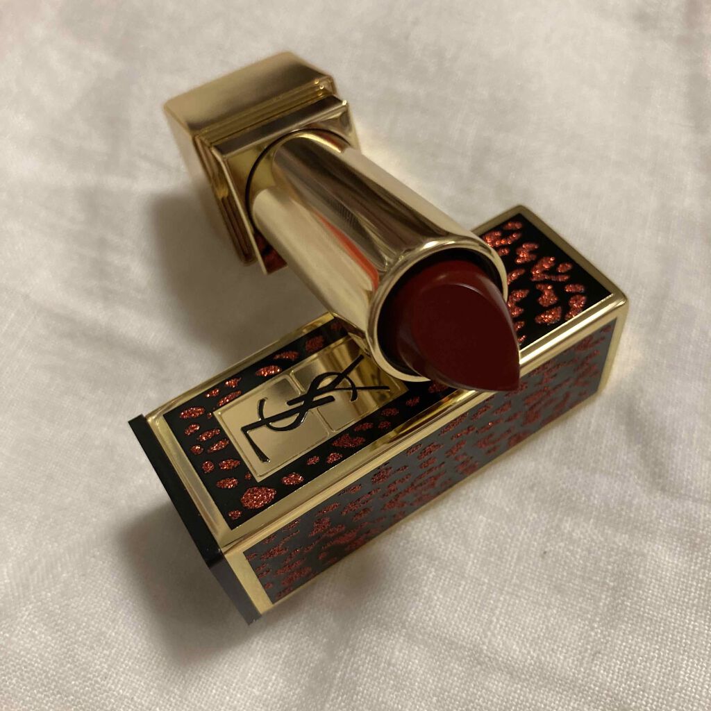 ルージュ ヴォリュプテ シャイン/YVES SAINT LAURENT BEAUTE/口紅を使ったクチコミ(5枚目)